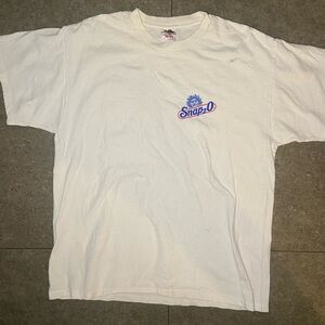 VTG Vintage Snap2O Snapple Spring Water Heavy Cotton Shirt XL Extra Large Rare